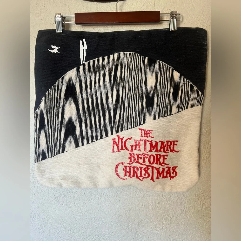 West Elm Halloween The Nightmare Before Christmas Pillow Cover